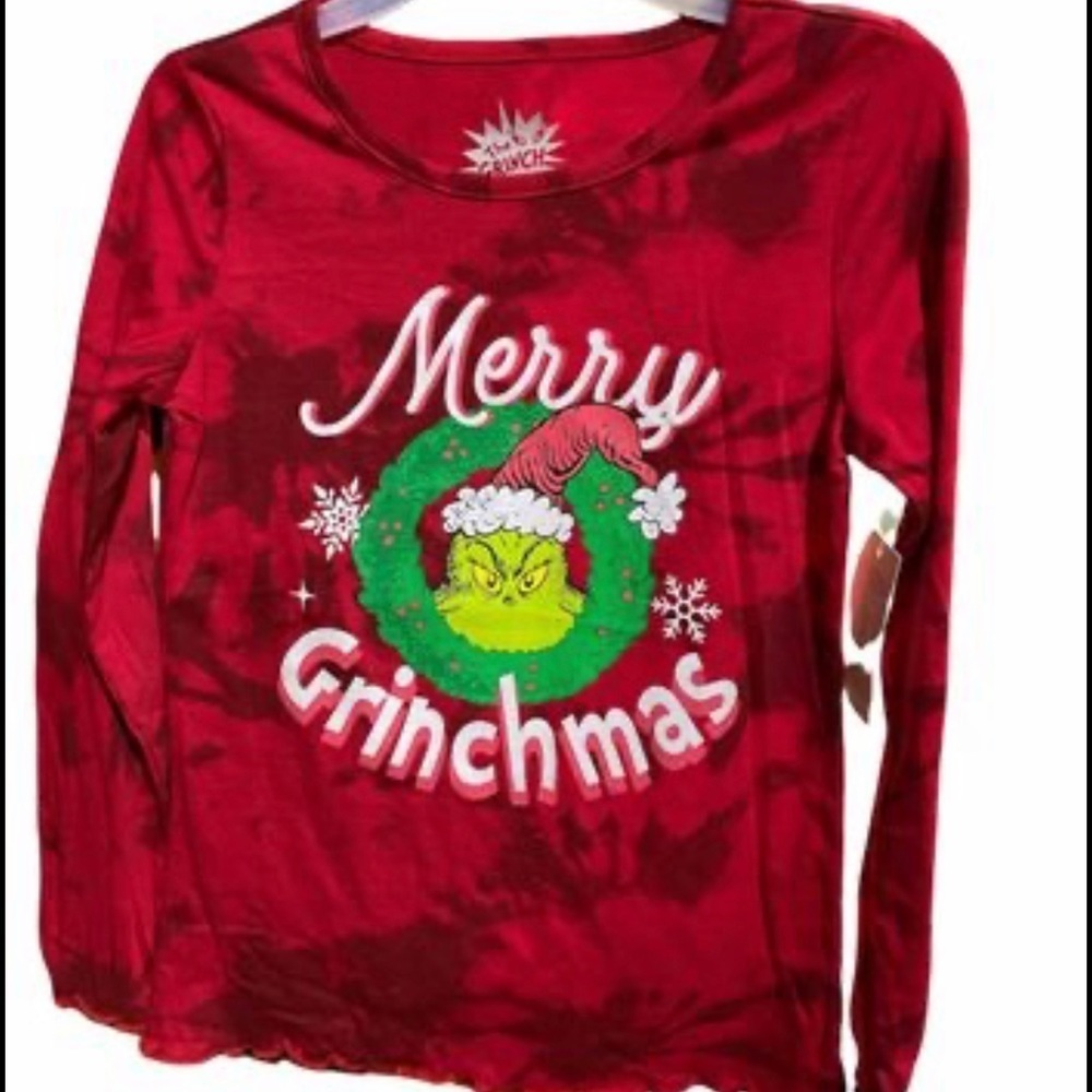 KID’S Merry Grinchmas Long Sleeve Shirt, M